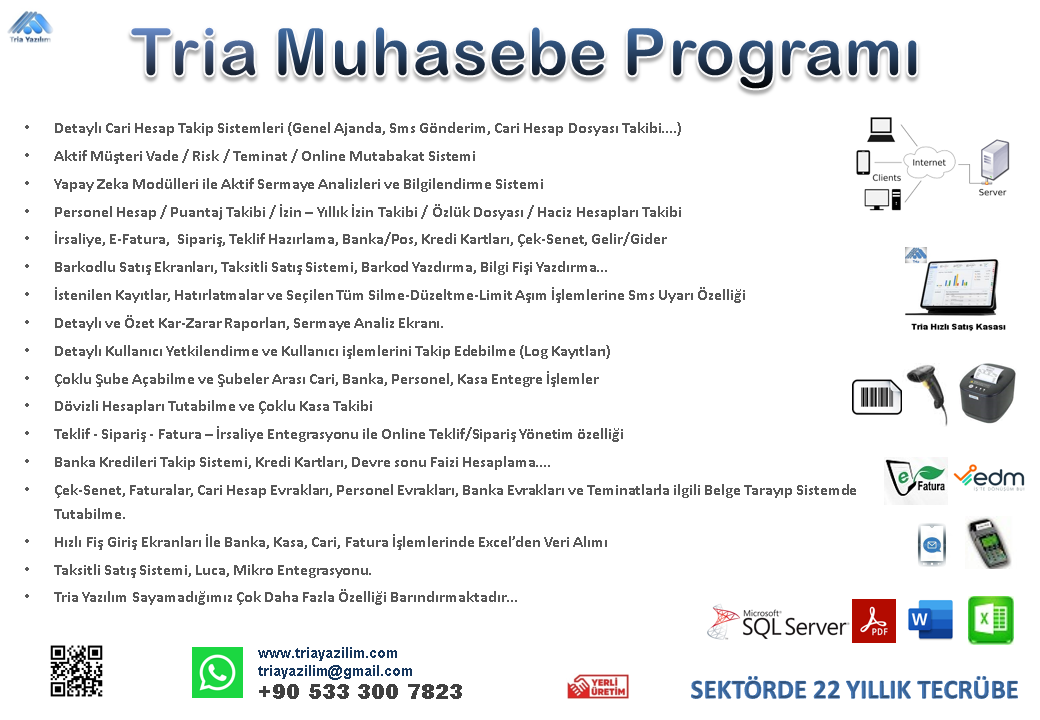 Tria Muhasebe Programı